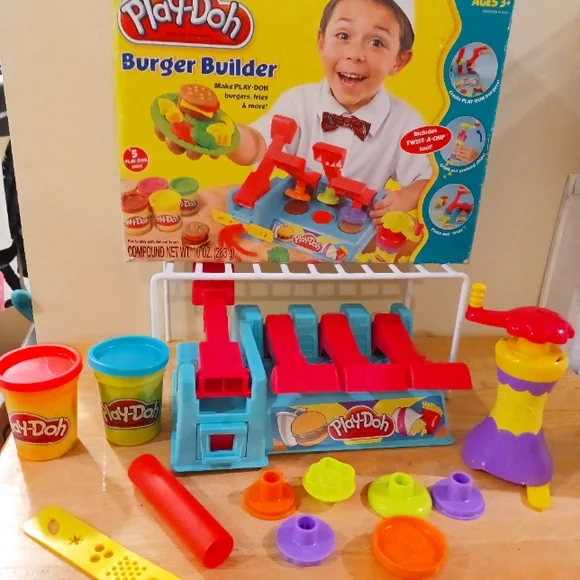 machine play doh burger